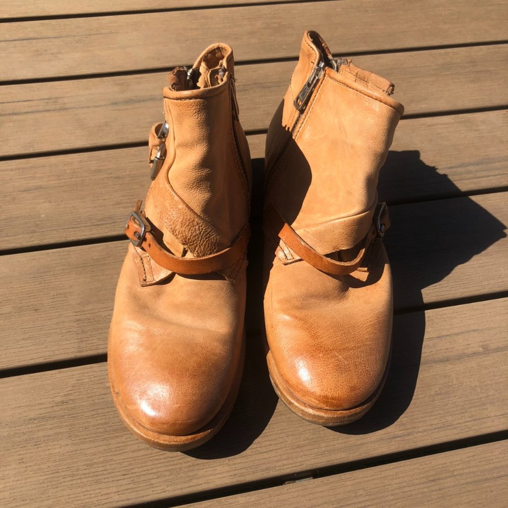 Brown Leather Boots